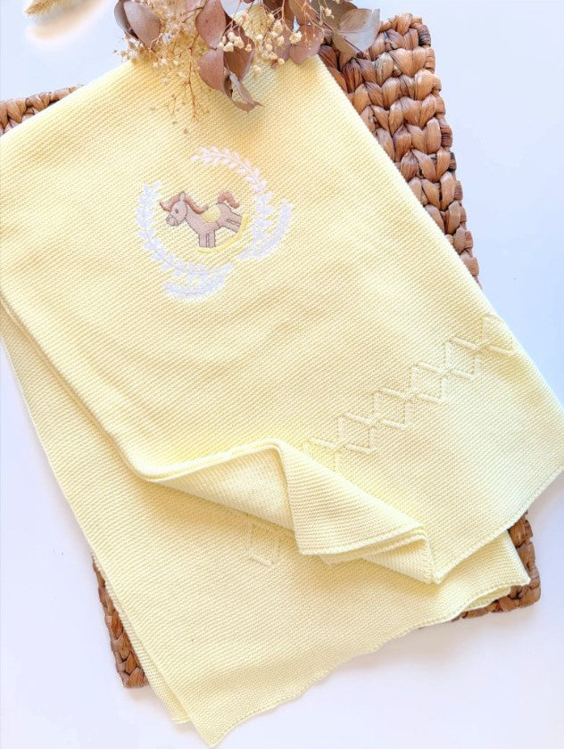 Little Horse baby Blanket -4 Colors