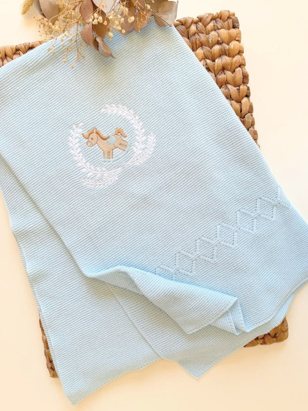 Little Horse baby Blanket -4 Colors
