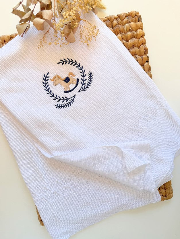 Little Horse baby Blanket -4 Colors
