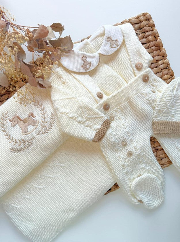 Little Horse Outfit with Blanket- Multiple Colors