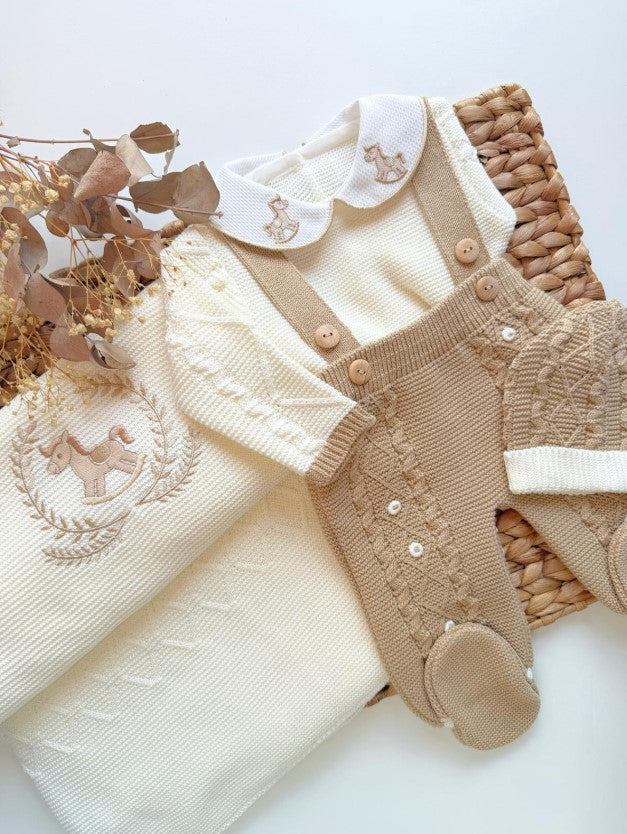 Little Horse Outfit with Blanket- Multiple Colors