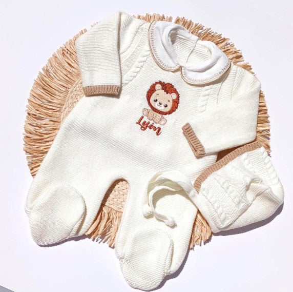 Lion Knit Outfit  - 3 Colors