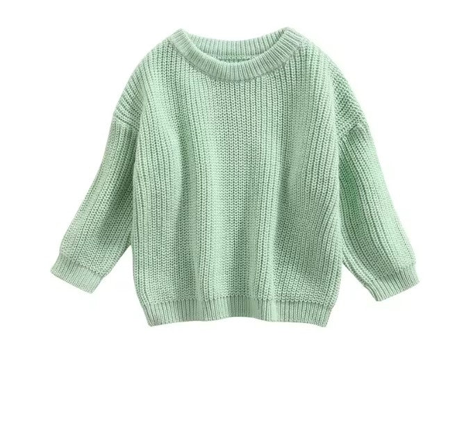baby personalized knit sweater