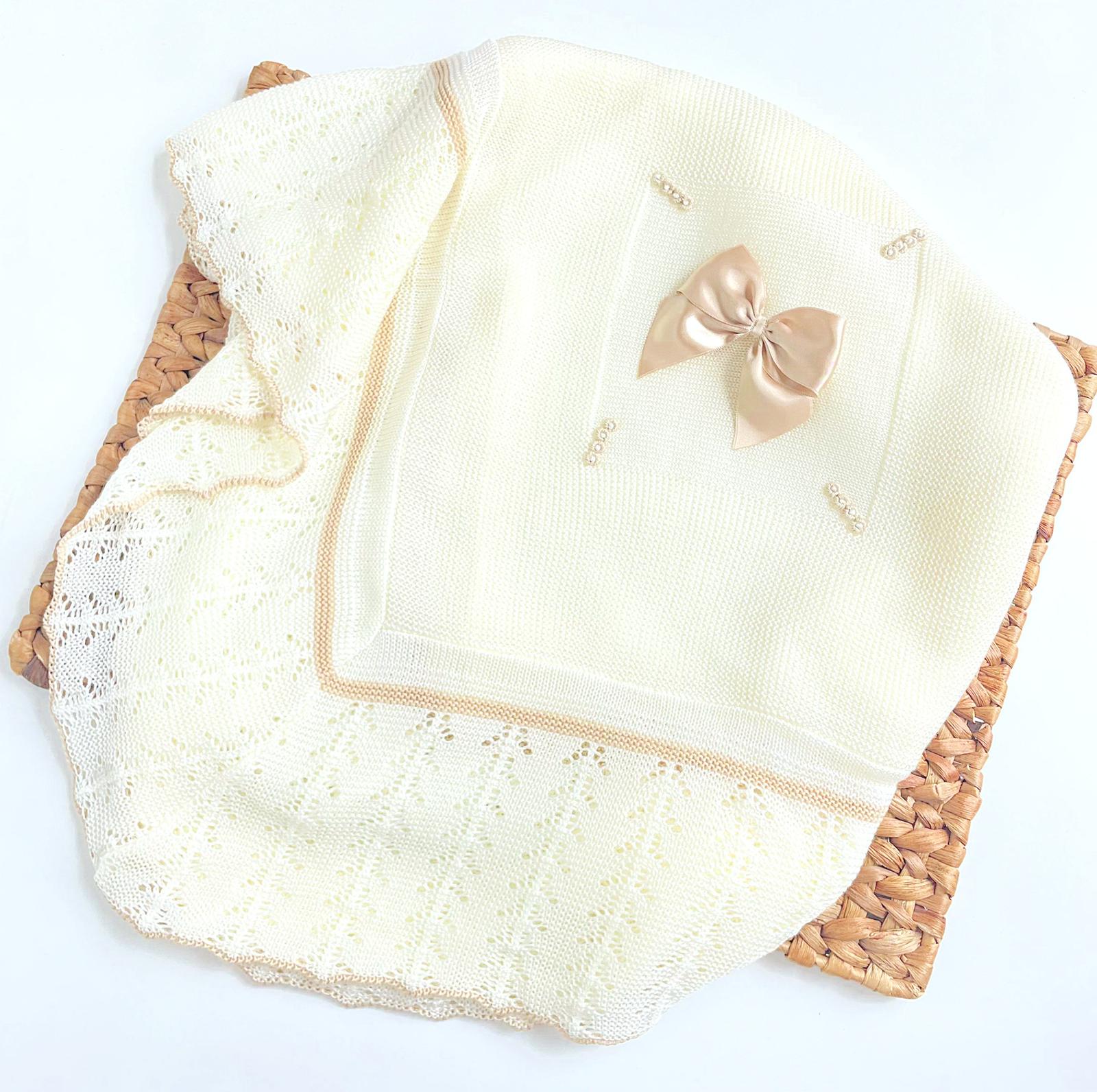 Spanish Knit baby Blanket - Multiple Colors