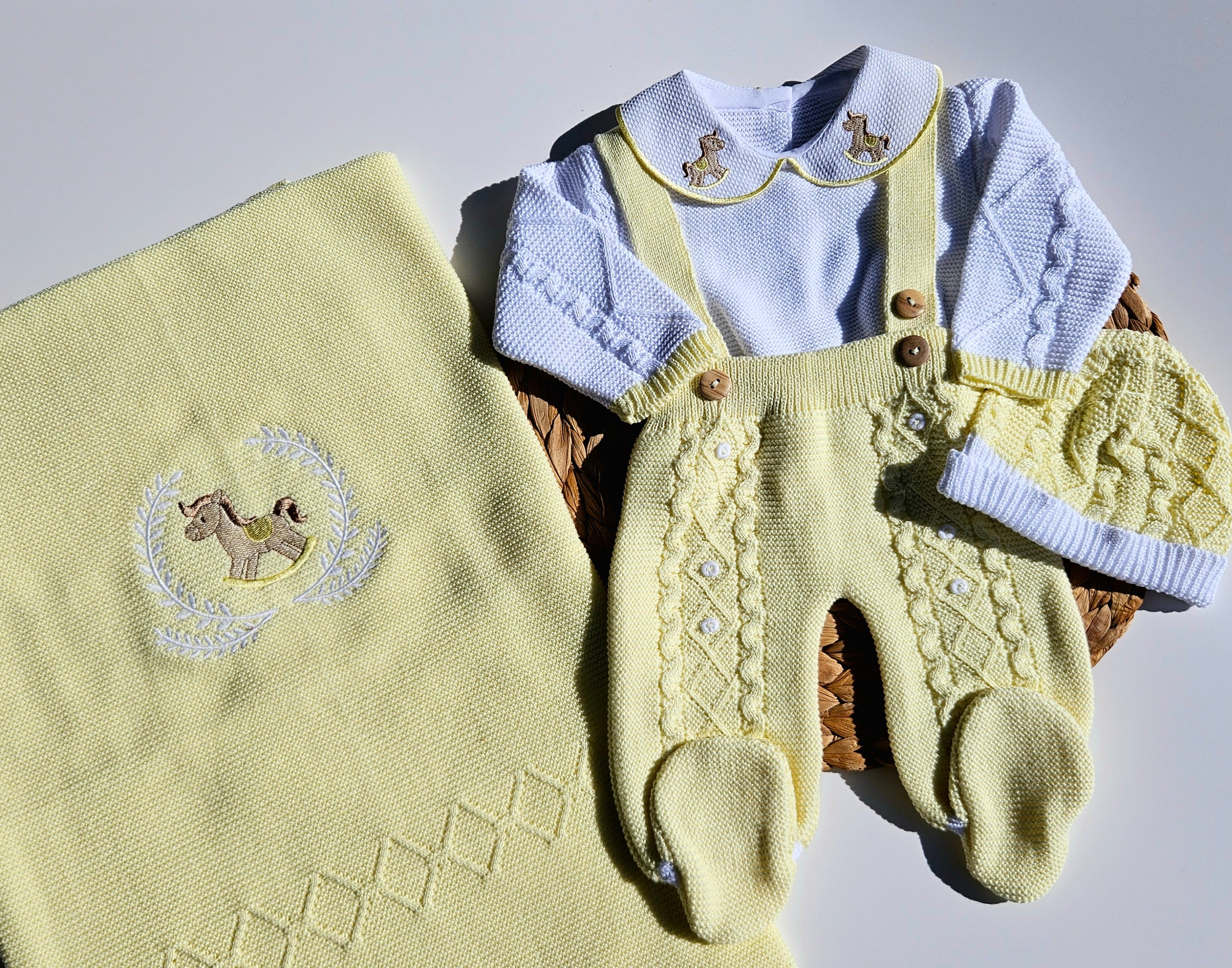 Little Horse Outfit W/ Blanket- Multiple Colors